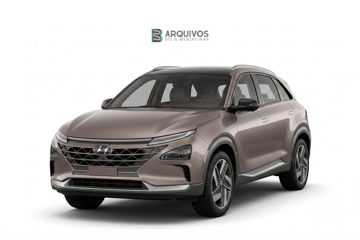 Modelo 3D STL - Hyundai Nexo 2019 — foto 5